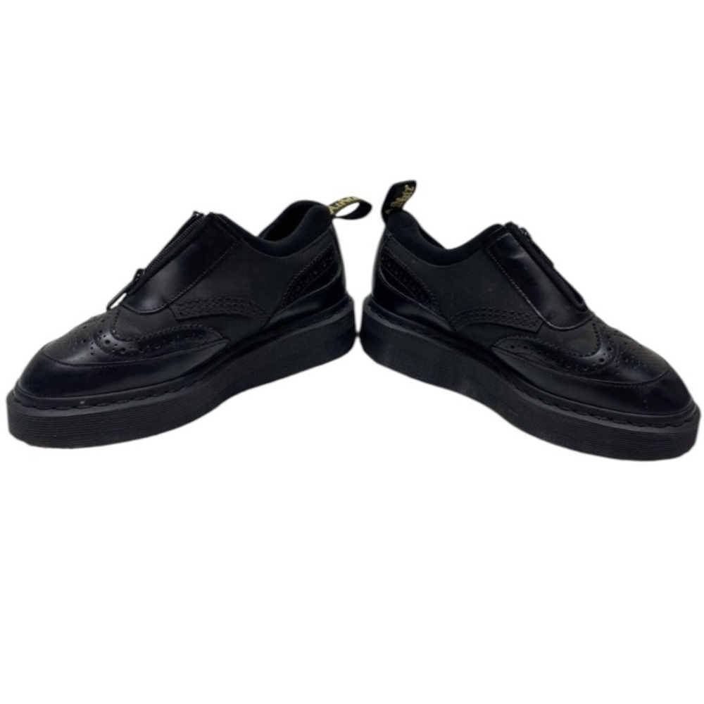 Dr Martens Women's Resnik Black Leather Celia Quad Platform Oxford Shoes Size 6 - Picture 4 of 7